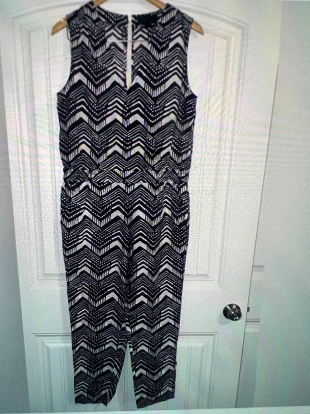 J Crew Linen Jumpsuit Pockets Size 4
